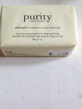 New Philosophy Purity Gentle Cleansing Bar – Cream Packaging